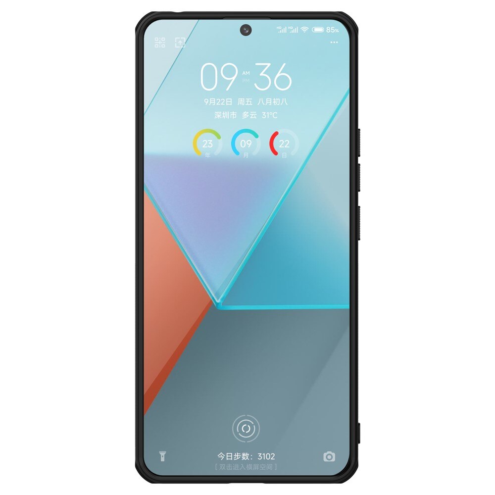 Super Frosted Shield Xiaomi Redmi Note 13 Pro musta