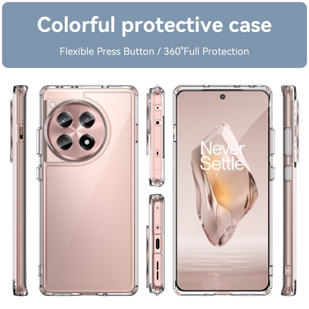 Crystal Hybrid Case OnePlus 12R kirkas