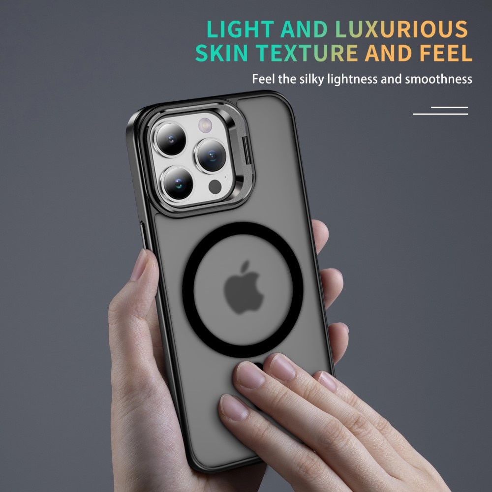 Hybridikuori Kickstand MagSafe iPhone 14 Pro musta