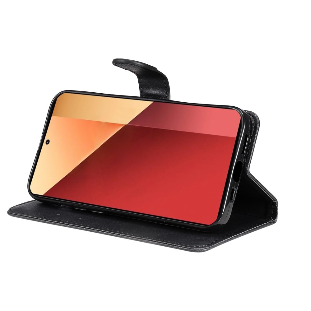 Xiaomi Redmi Note 13 Pro 4G Lompakkokotelo musta