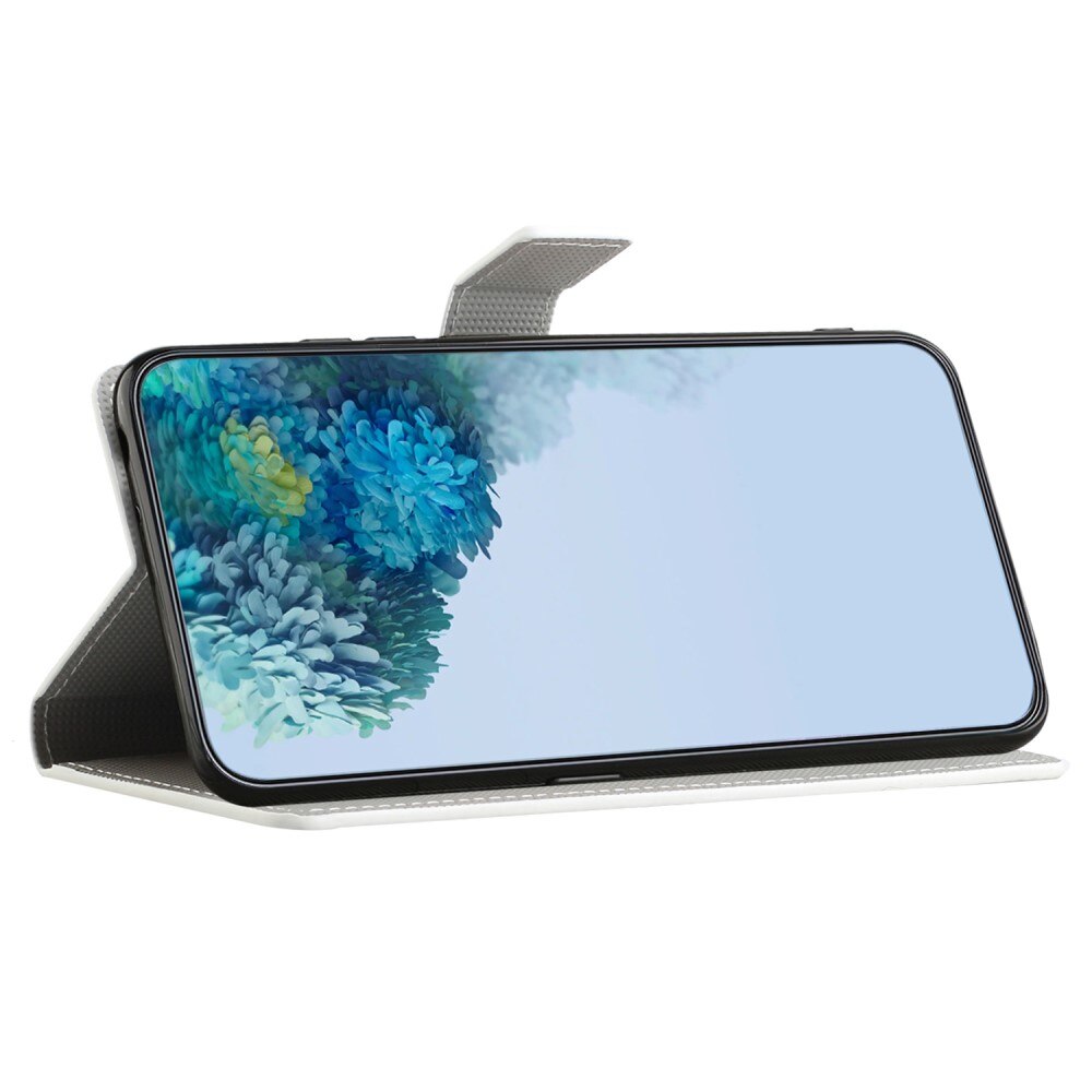 Samsung Galaxy Xcover 7 Lompakkokotelo Flowers