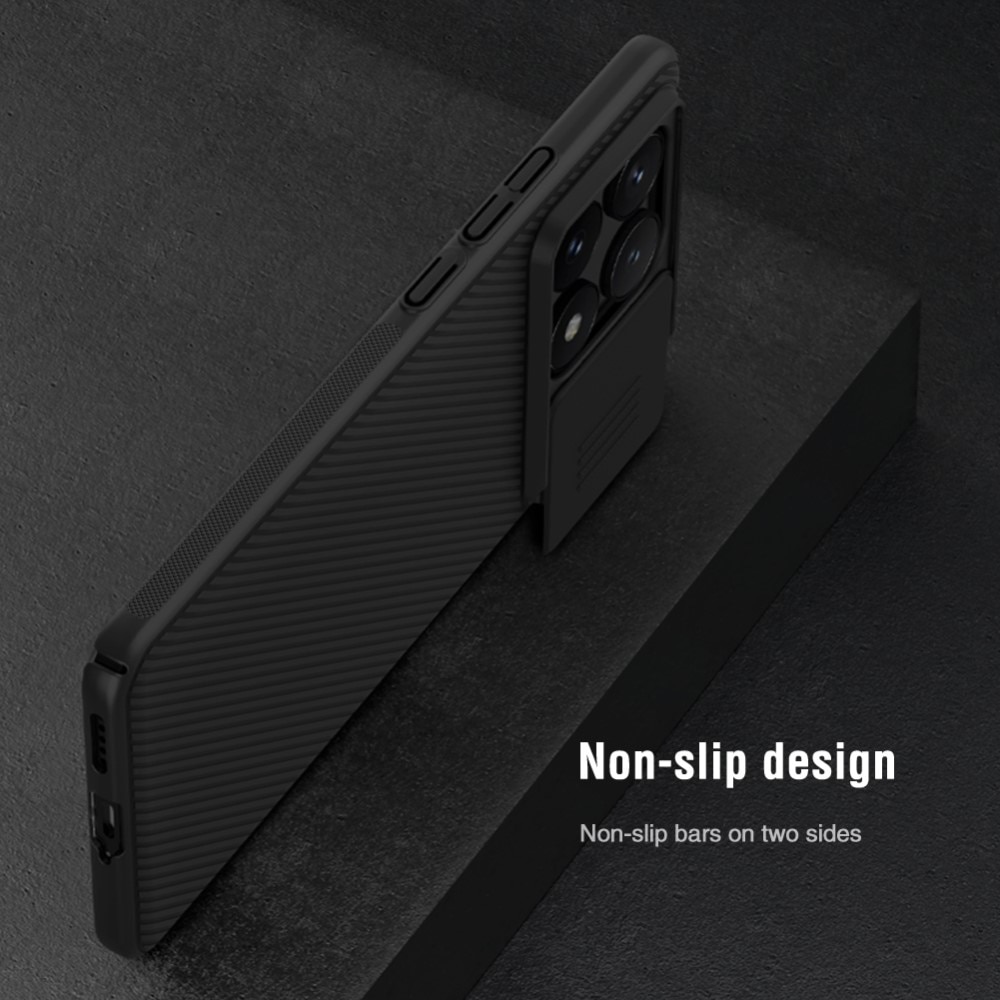 CamShield Kuori Xiaomi Poco X6 Pro musta