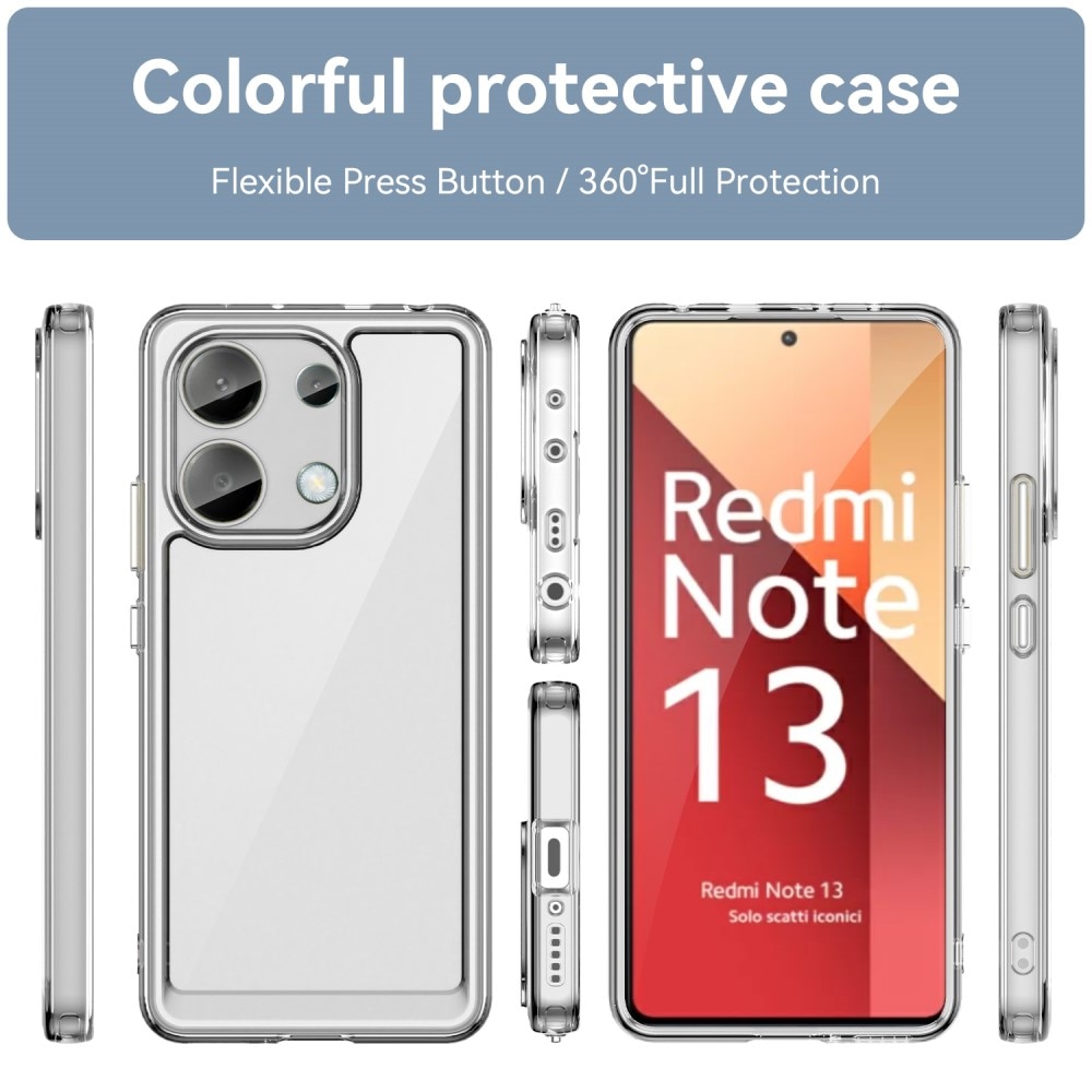 Crystal Hybrid Case Xiaomi Redmi Note 13 4G kirkas