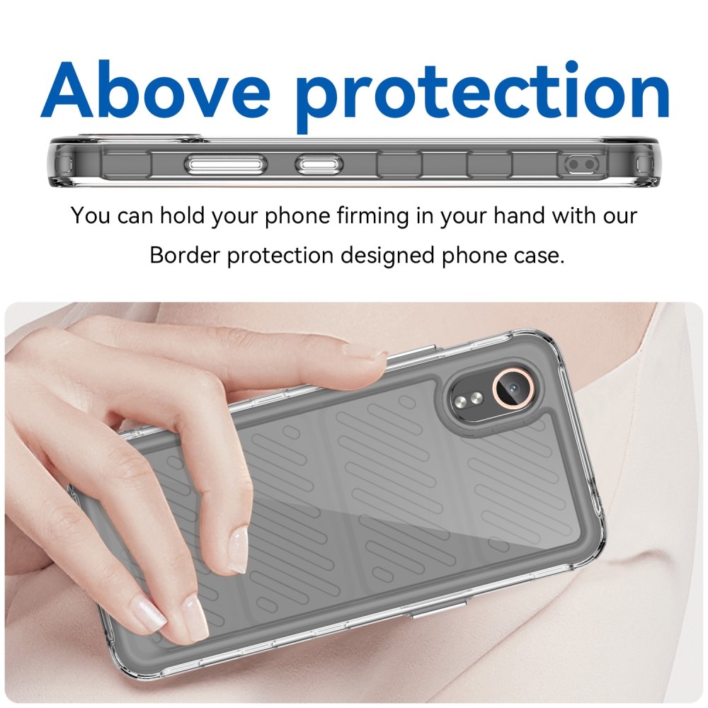 Crystal Hybrid Case Samsung Galaxy Xcover 7 läpinäkyvä