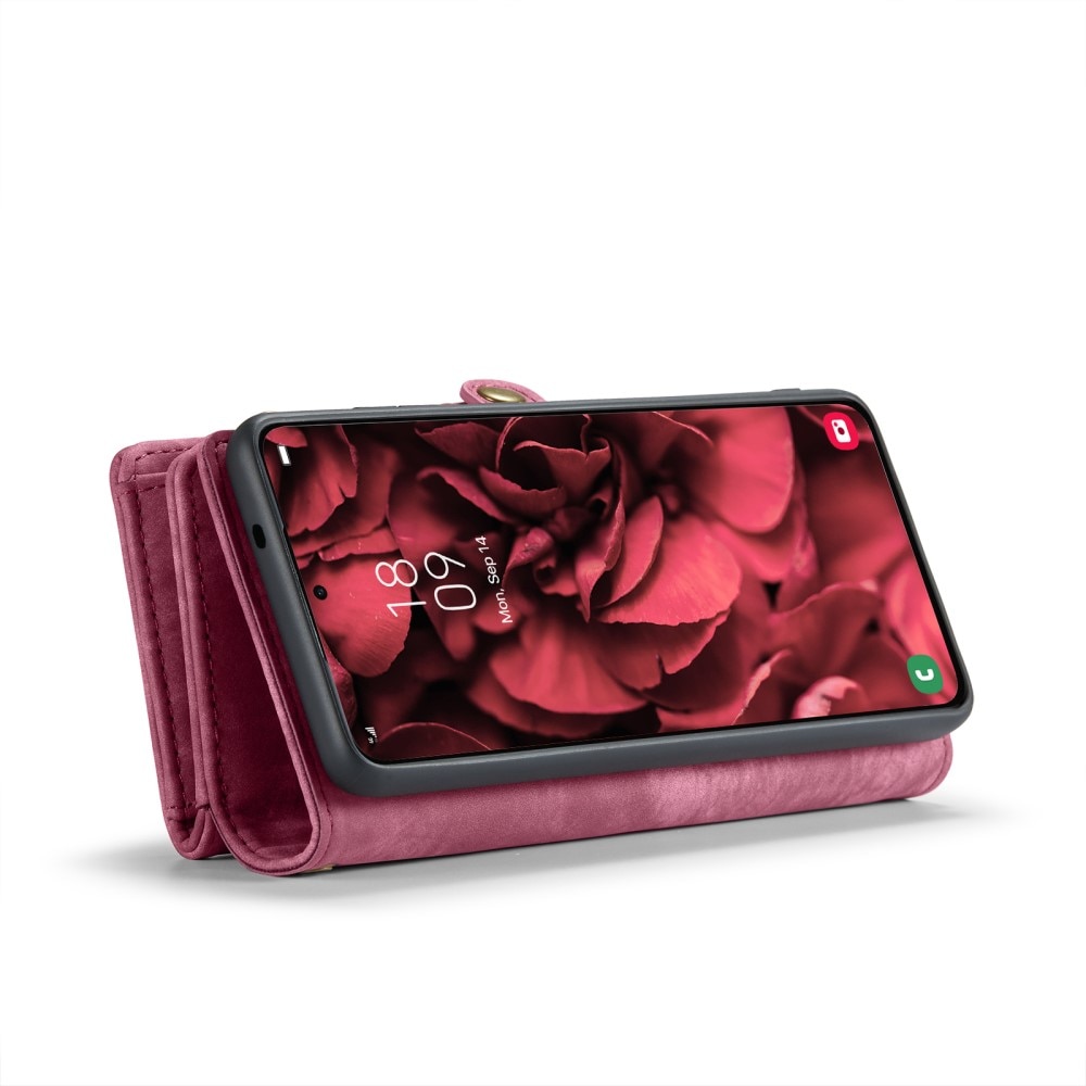 Multi-slot Suojakotelo Samsung Galaxy S24 punainen