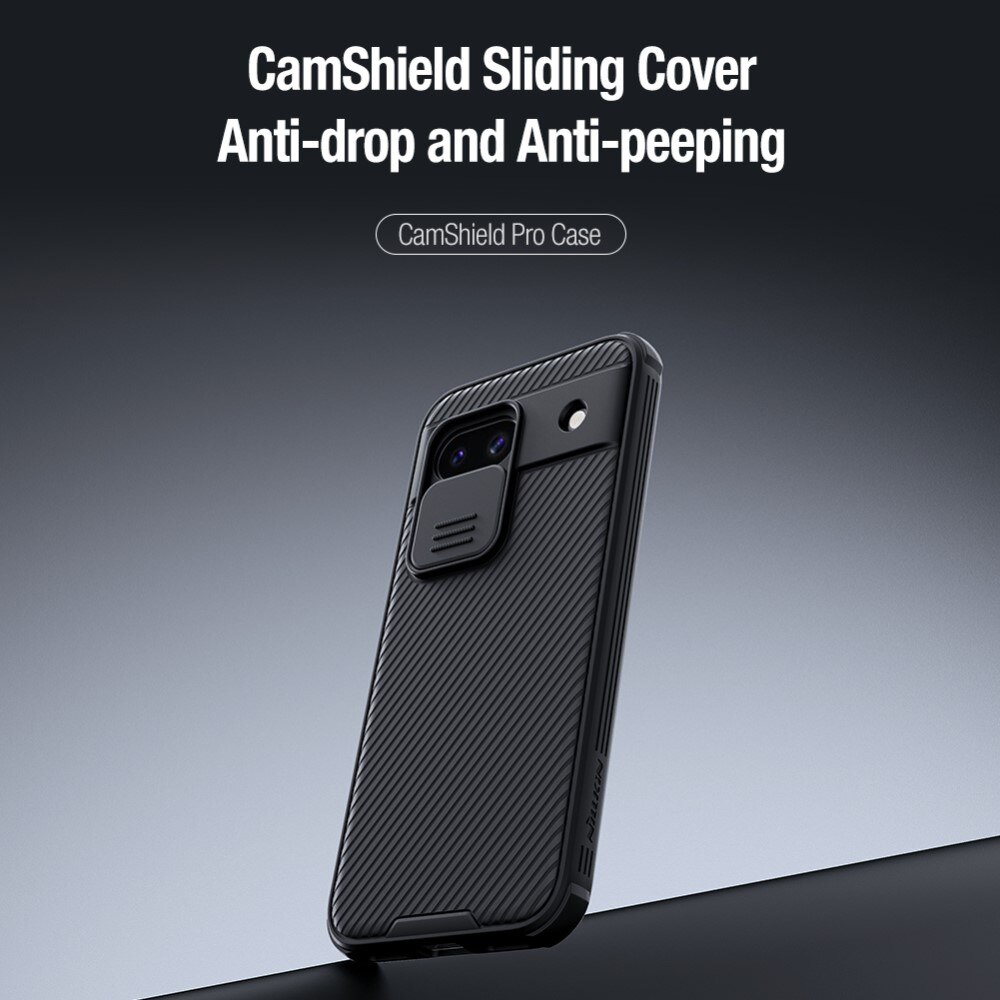 CamShield Kuori Google Pixel 8a Musta