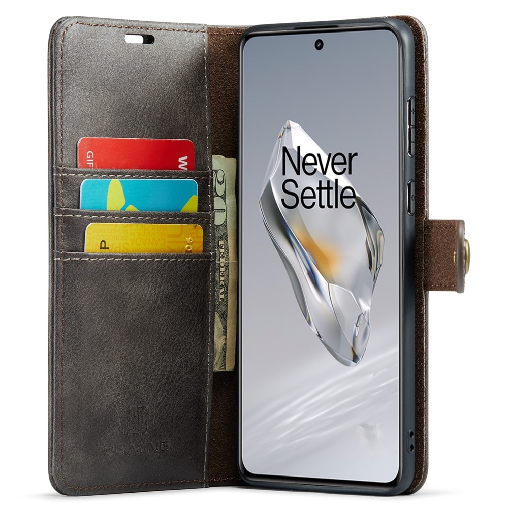 Magnet Wallet  OnePlus 12 Brown