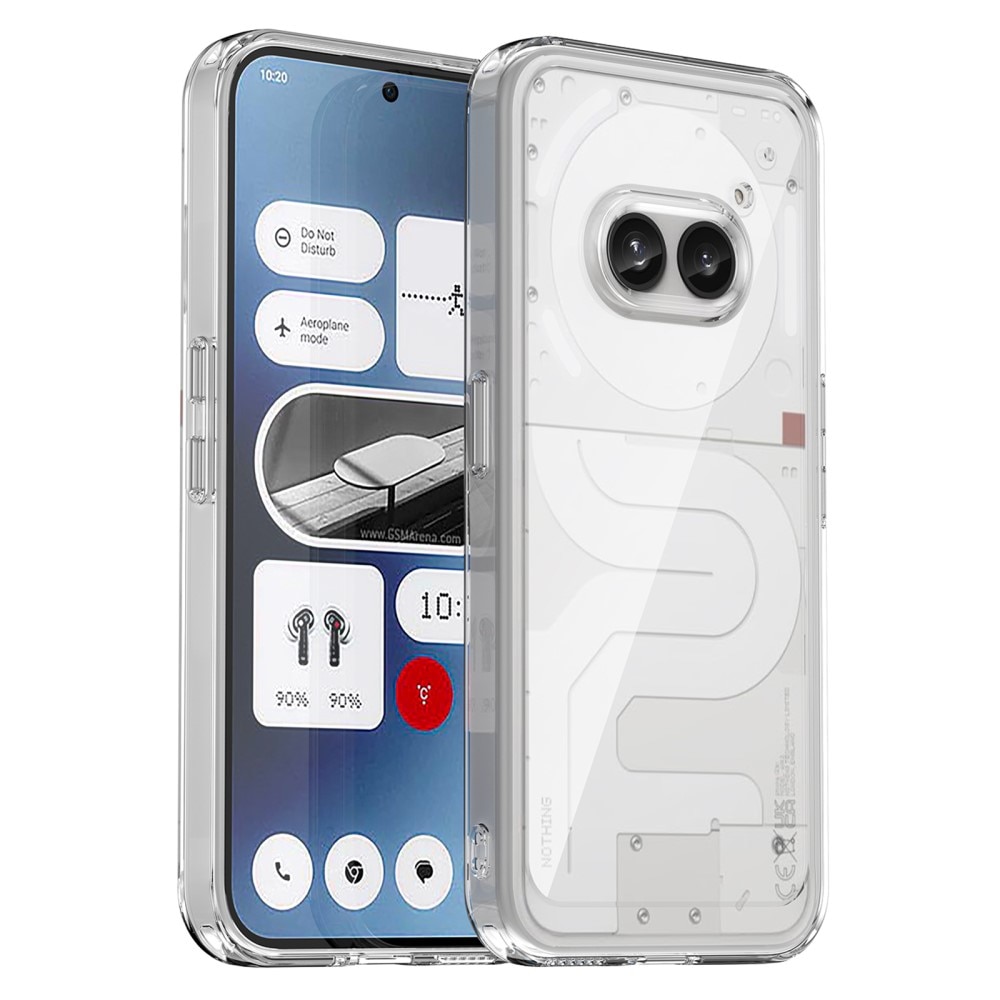 Crystal Hybrid Case Nothing Phone 2a läpinäkyvä