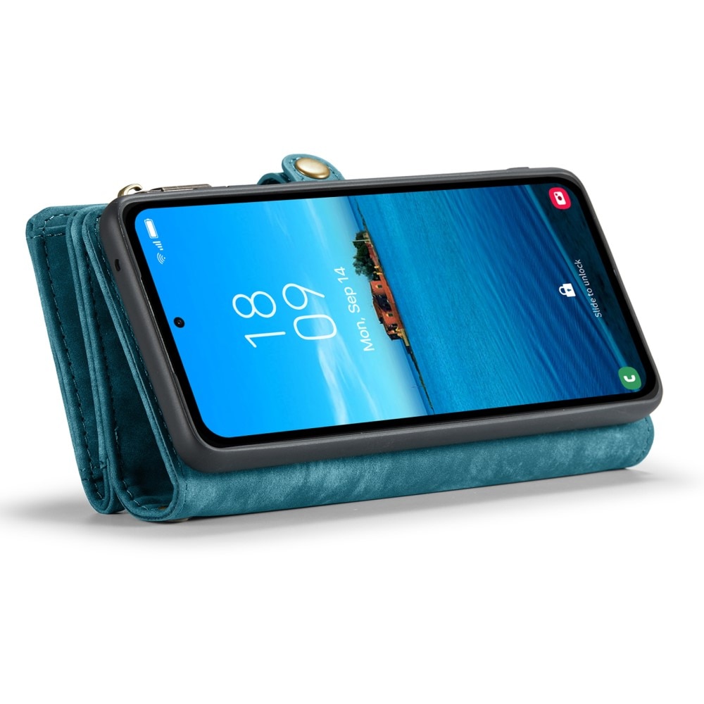 Multi-slot Suojakotelo Samsung Galaxy A35 Sininen
