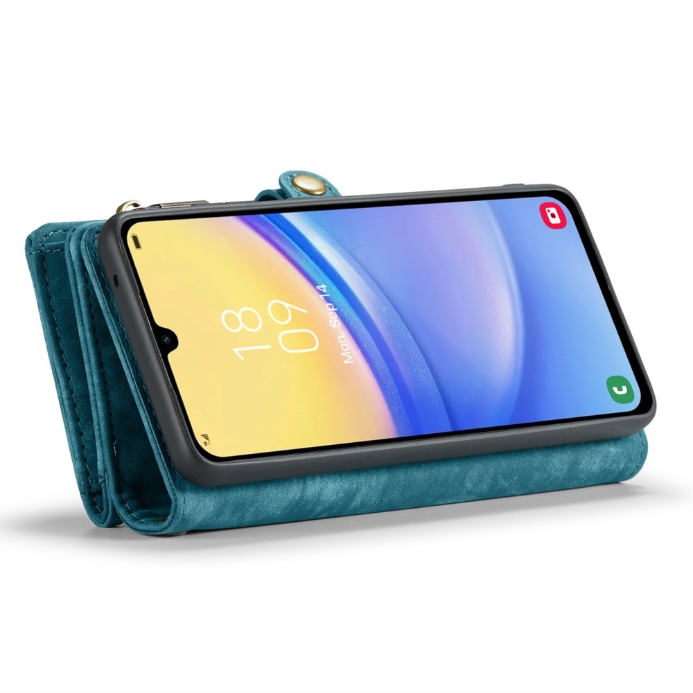 Multi-slot Suojakotelo Samsung Galaxy A15 sininen