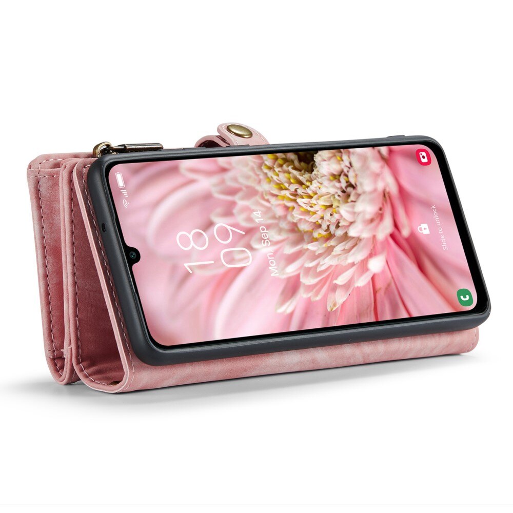 Multi-slot Suojakotelo Samsung Galaxy A25 Vaaleanpunainen