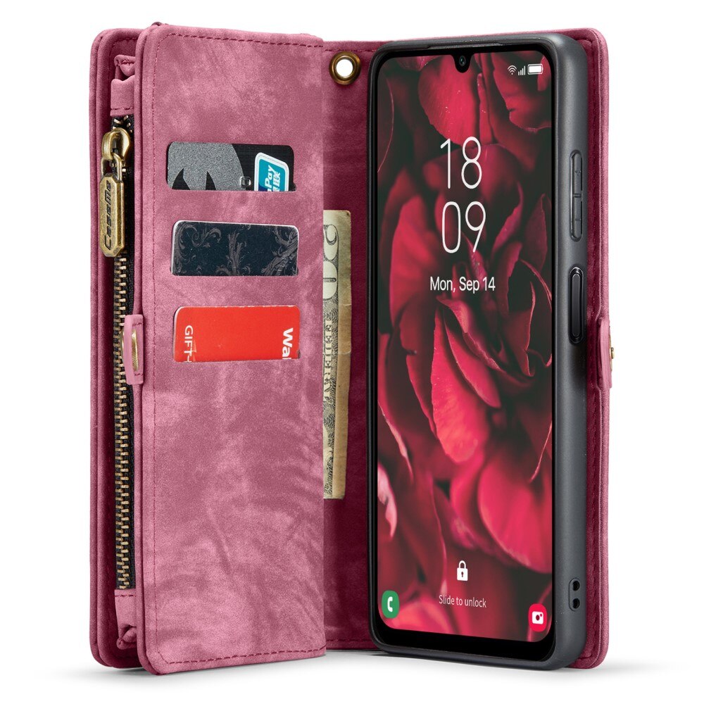 Multi-slot Suojakotelo Samsung Galaxy A25 Punainen
