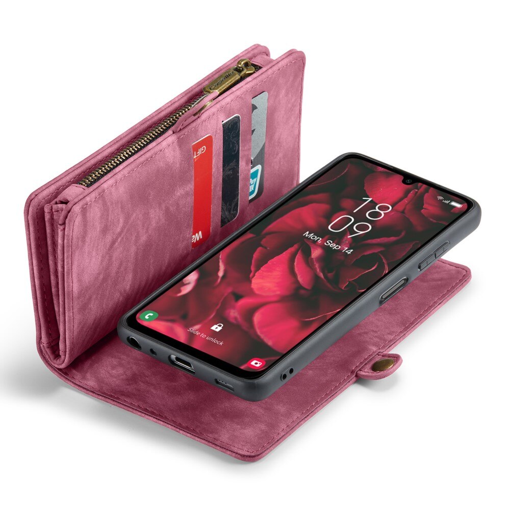 Multi-slot Suojakotelo Samsung Galaxy A25 Punainen