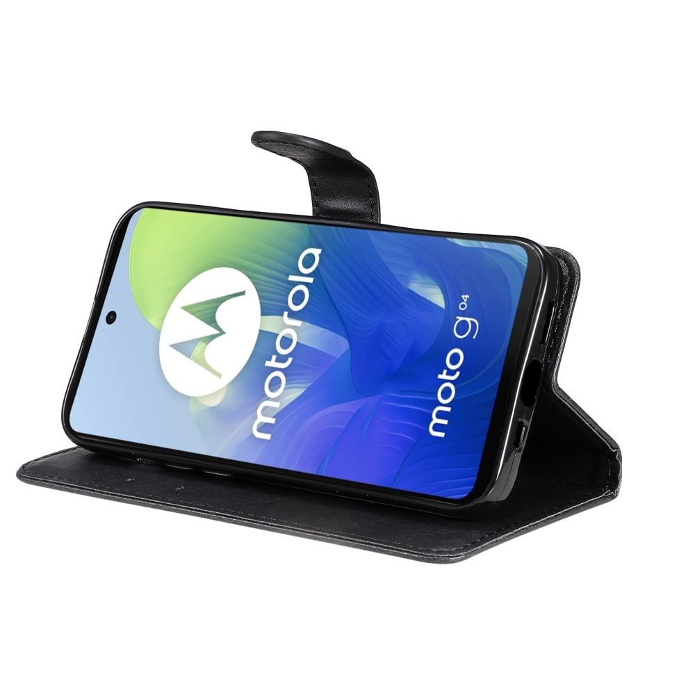 Motorola Moto G24 Lompakkokotelo musta