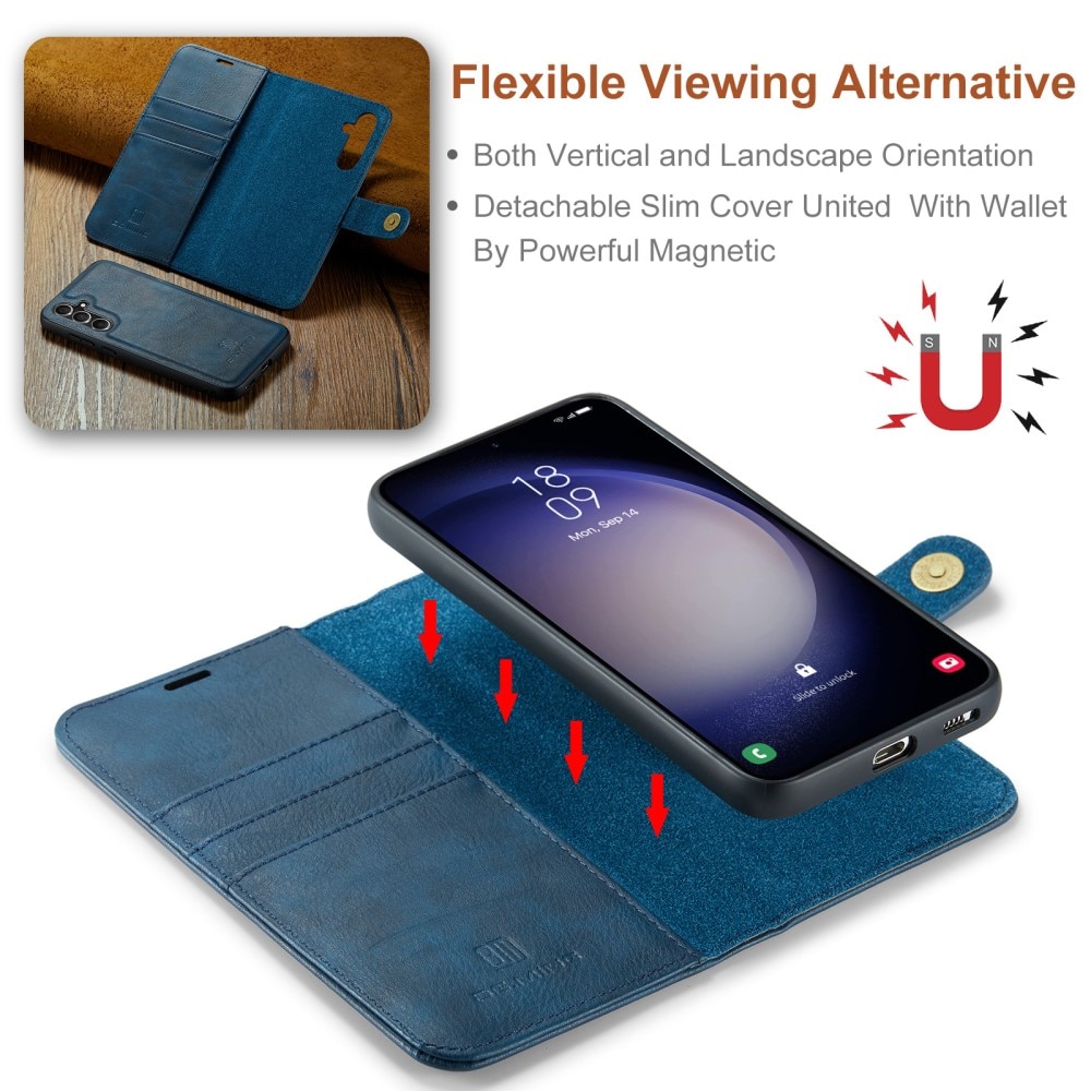 Magnet Wallet Samsung Galaxy A15 Blue