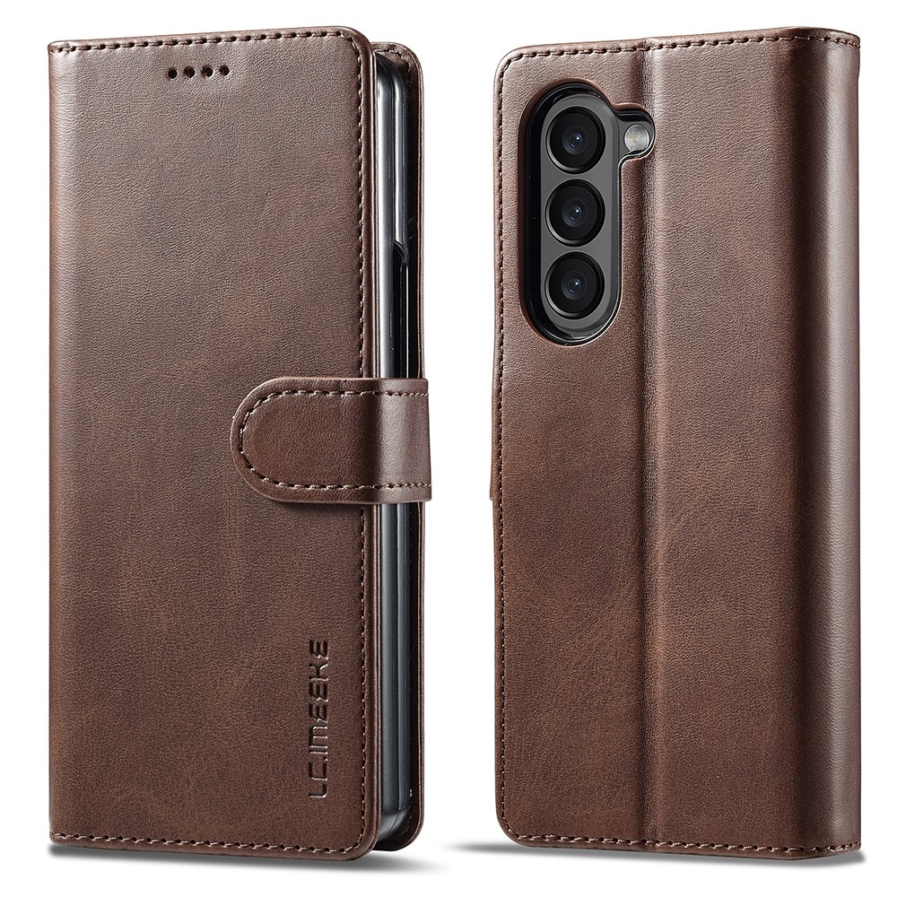 Lompakkokotelot Samsung Galaxy Z Fold 6 ruskea