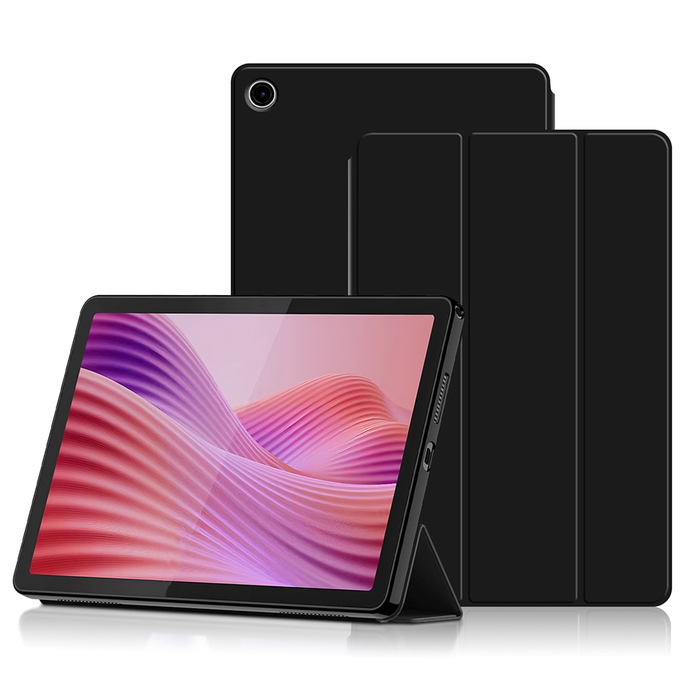 Kotelo Tri-fold  Lenovo Tab 10.1 (2025) Musta