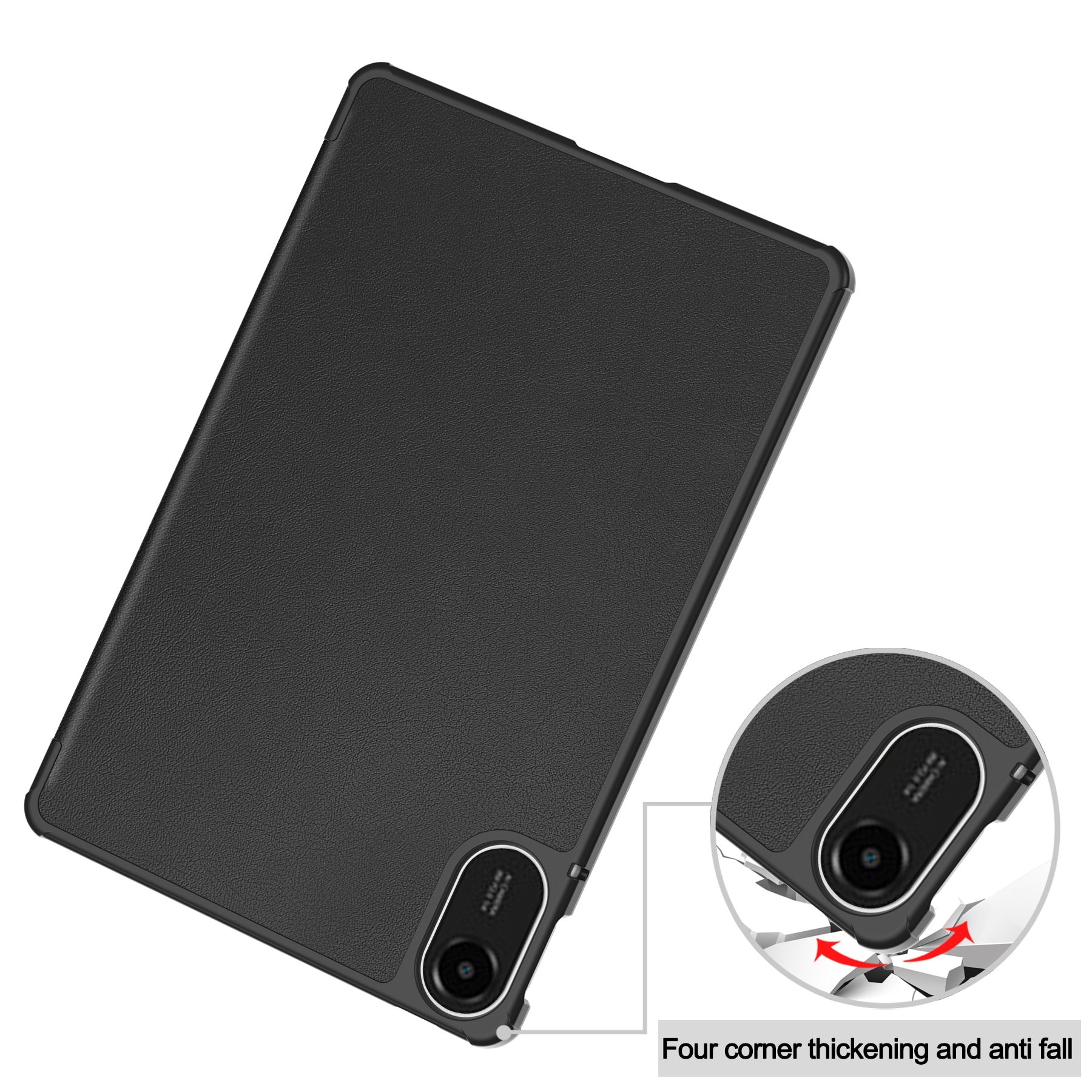 Kotelo Tri-fold Xiaomi Redmi Pad 2 Musta