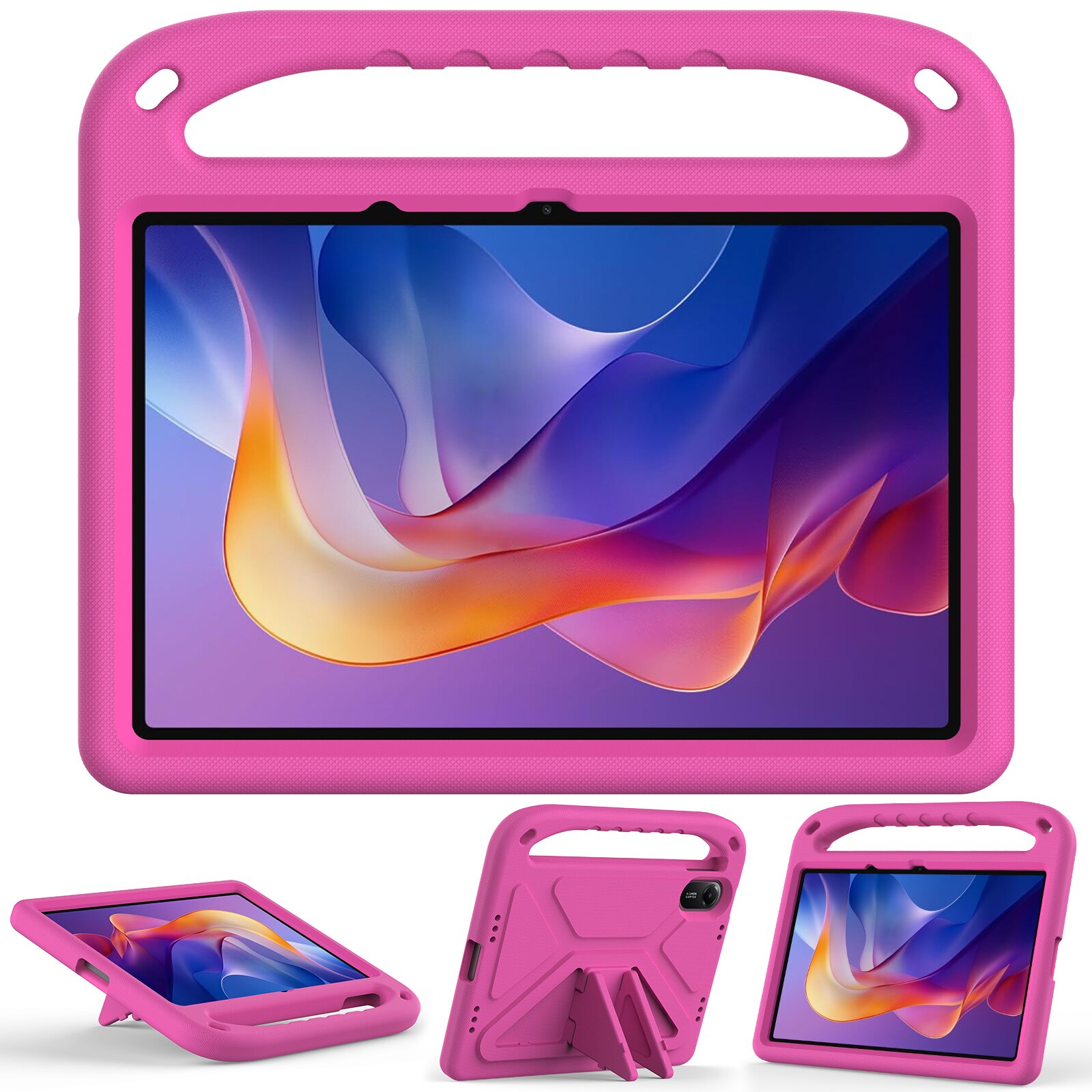 Kuori EVA kahvalla Xiaomi Redmi Pad 2 Vaaleanpunainen