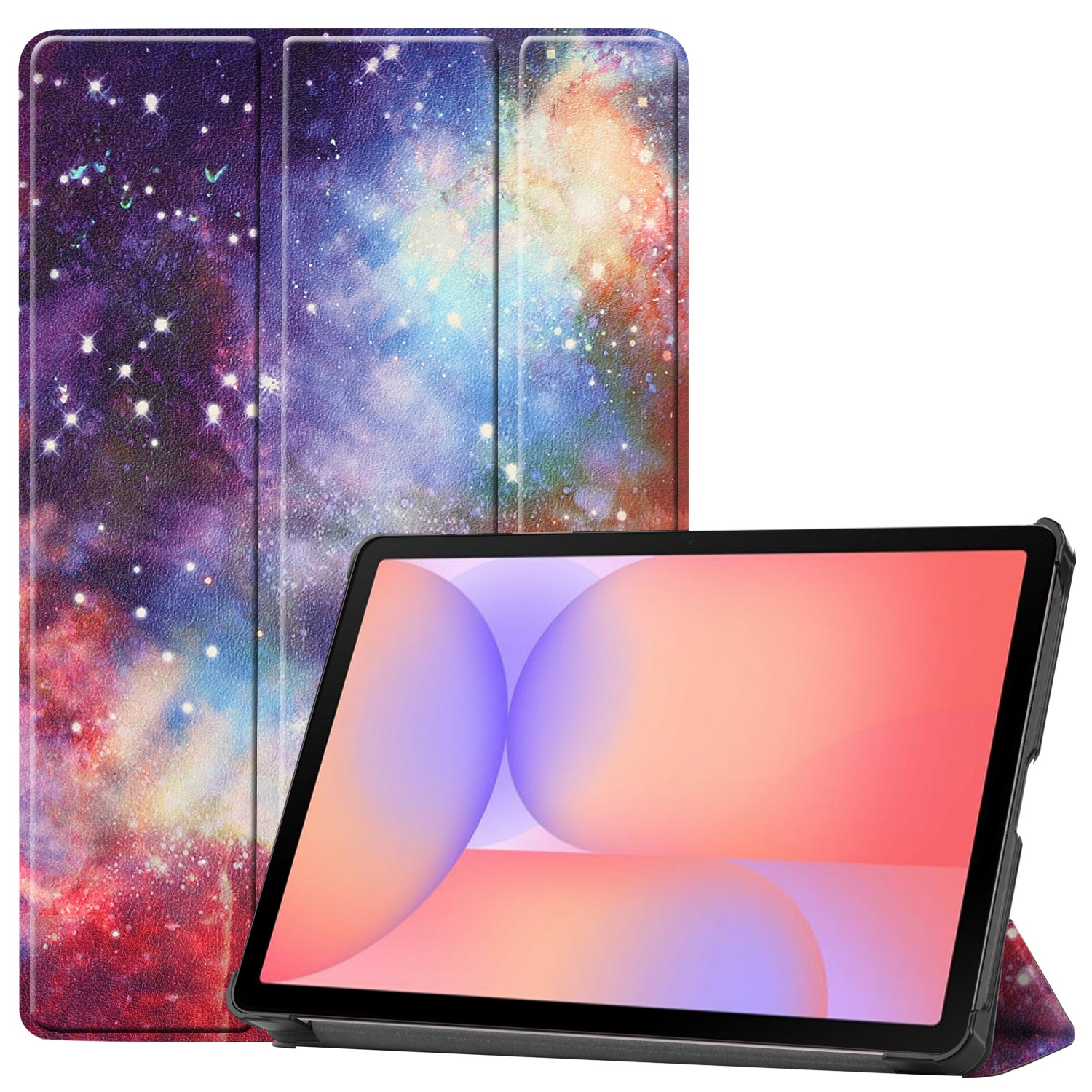 Kotelo Tri-fold Samsung Galaxy Tab S10 Lite Ulkoavaruus