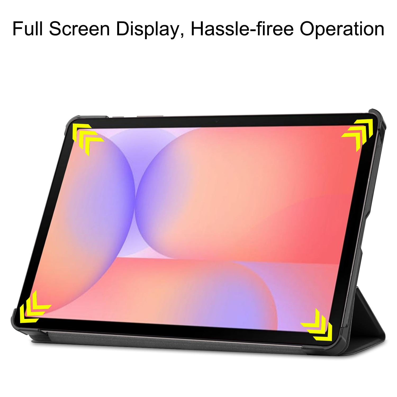 Kotelo Tri-fold Samsung Galaxy Tab S10 Lite Musta