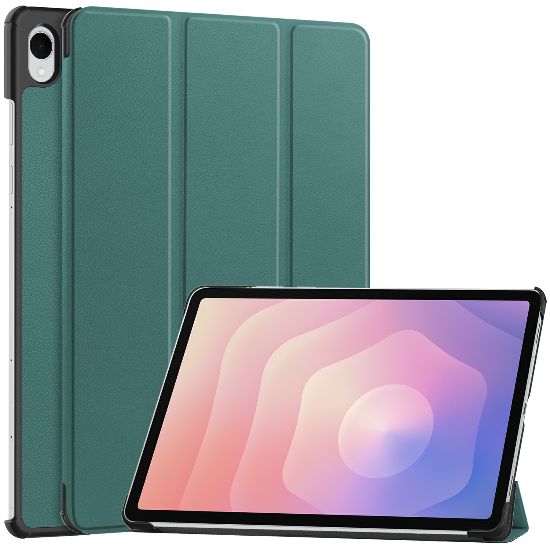 Kotelo Tri-fold Samsung Galaxy Tab S11 Vihreä