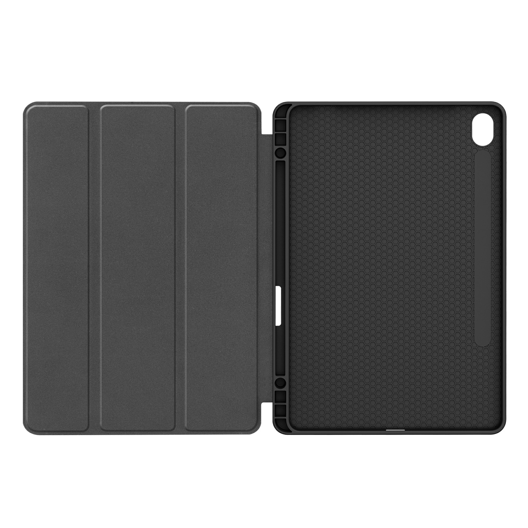 Samsung Galaxy Tab S11 Kotelo Tri-fold Kynäpidikkeellä Musta