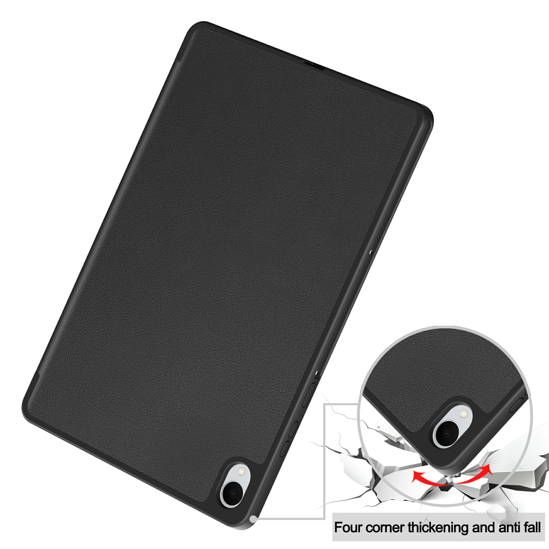 Samsung Galaxy Tab S11 Kotelo Tri-fold Kynäpidikkeellä Musta