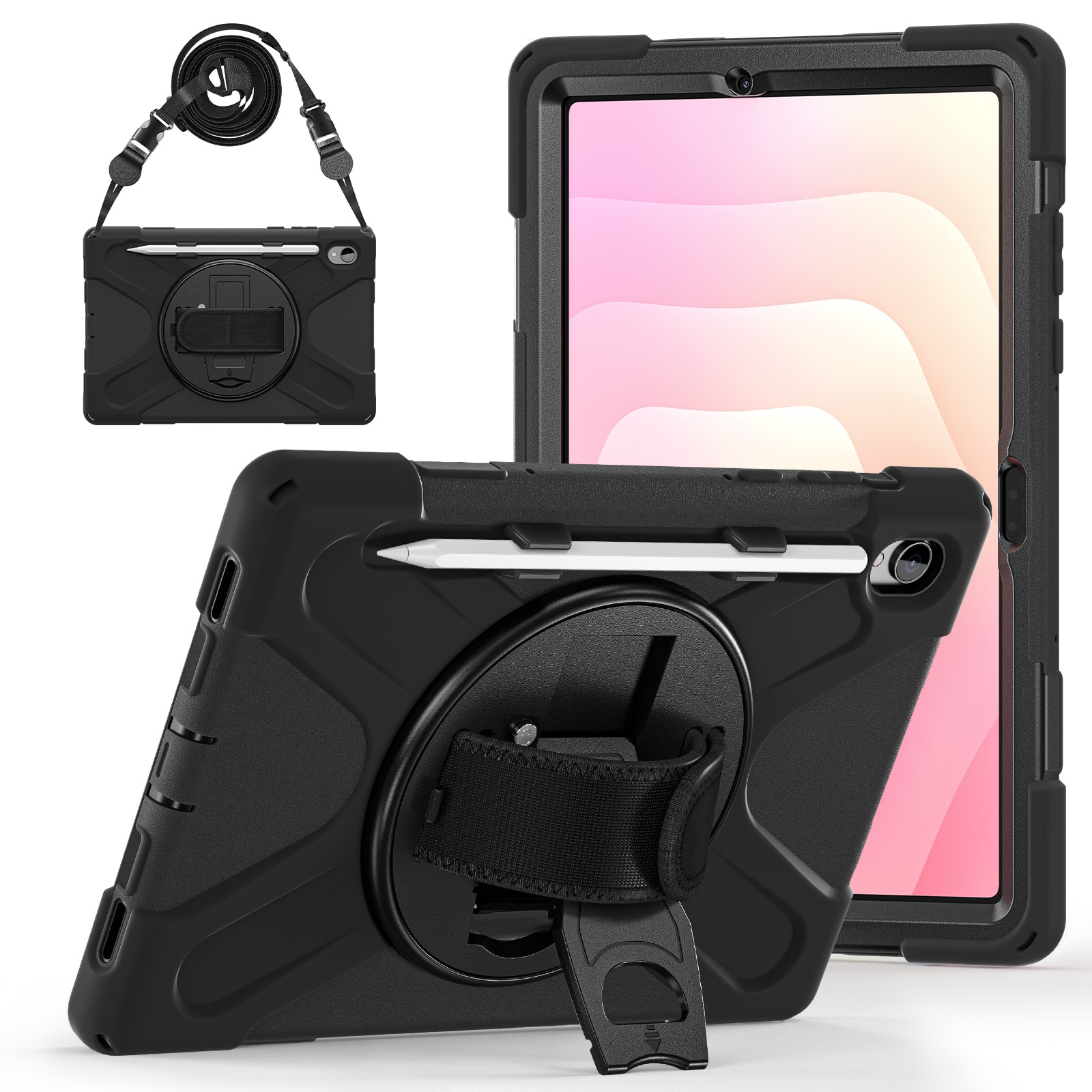 Iskunkestävä Hybridikuori Samsung Galaxy Tab S11 musta