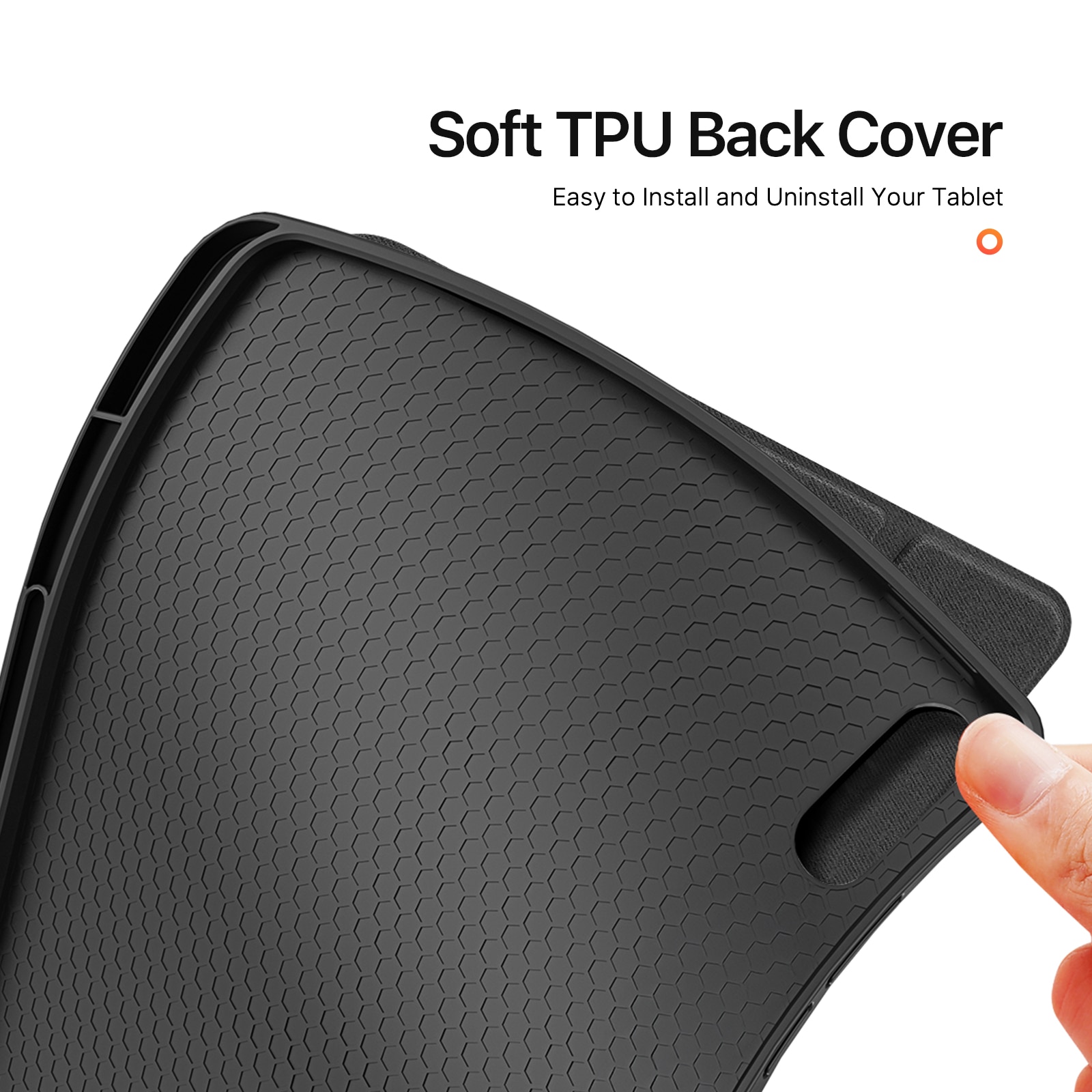 Domo Tri-fold Case Samsung Galaxy Tab S11 Ultra - Black