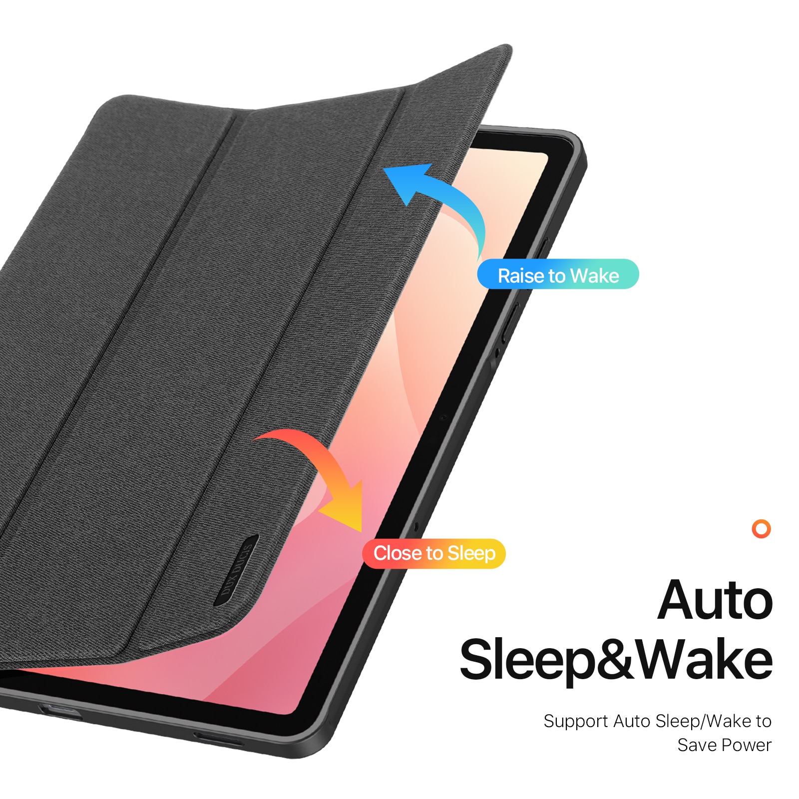 Domo Tri-fold Case Samsung Galaxy Tab S11 - Black