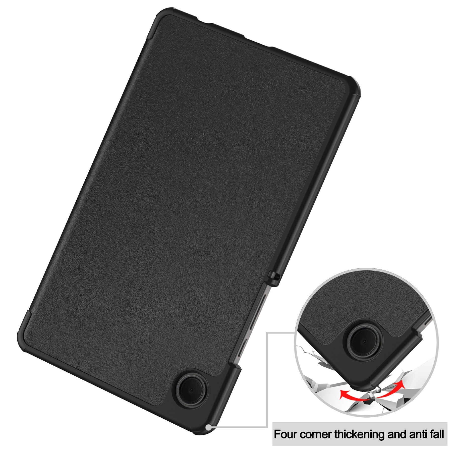 Kotelo Tri-fold Samsung Galaxy Tab A11 Musta