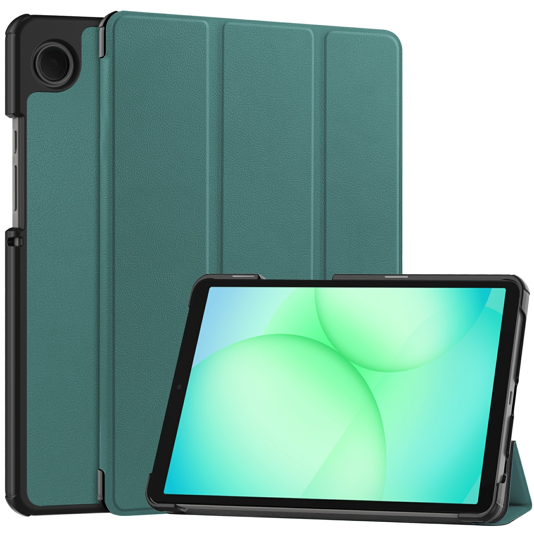 Kotelo Tri-fold Samsung Galaxy Tab A11 Vihreä