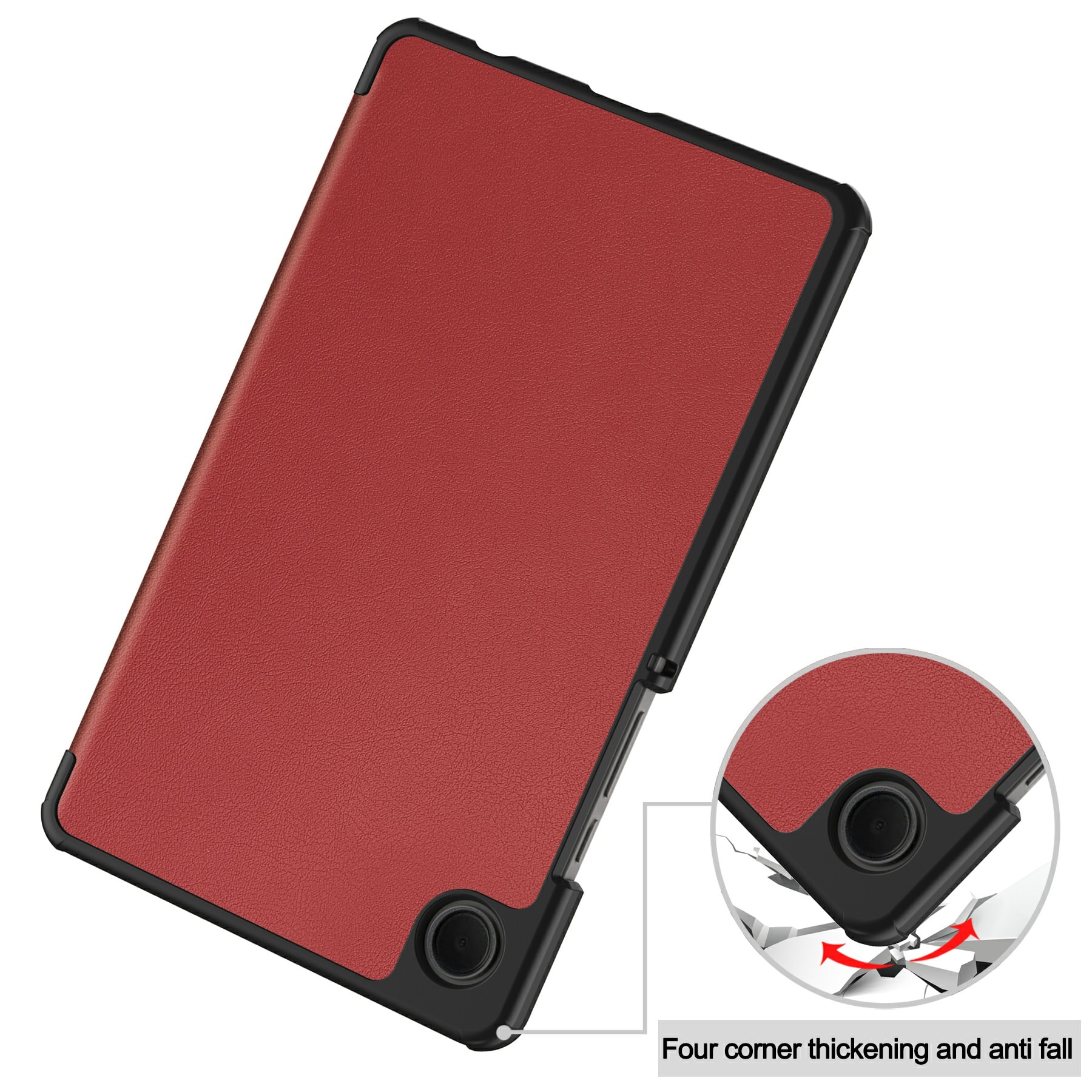 Kotelo Tri-fold Samsung Galaxy Tab A11 Punainen