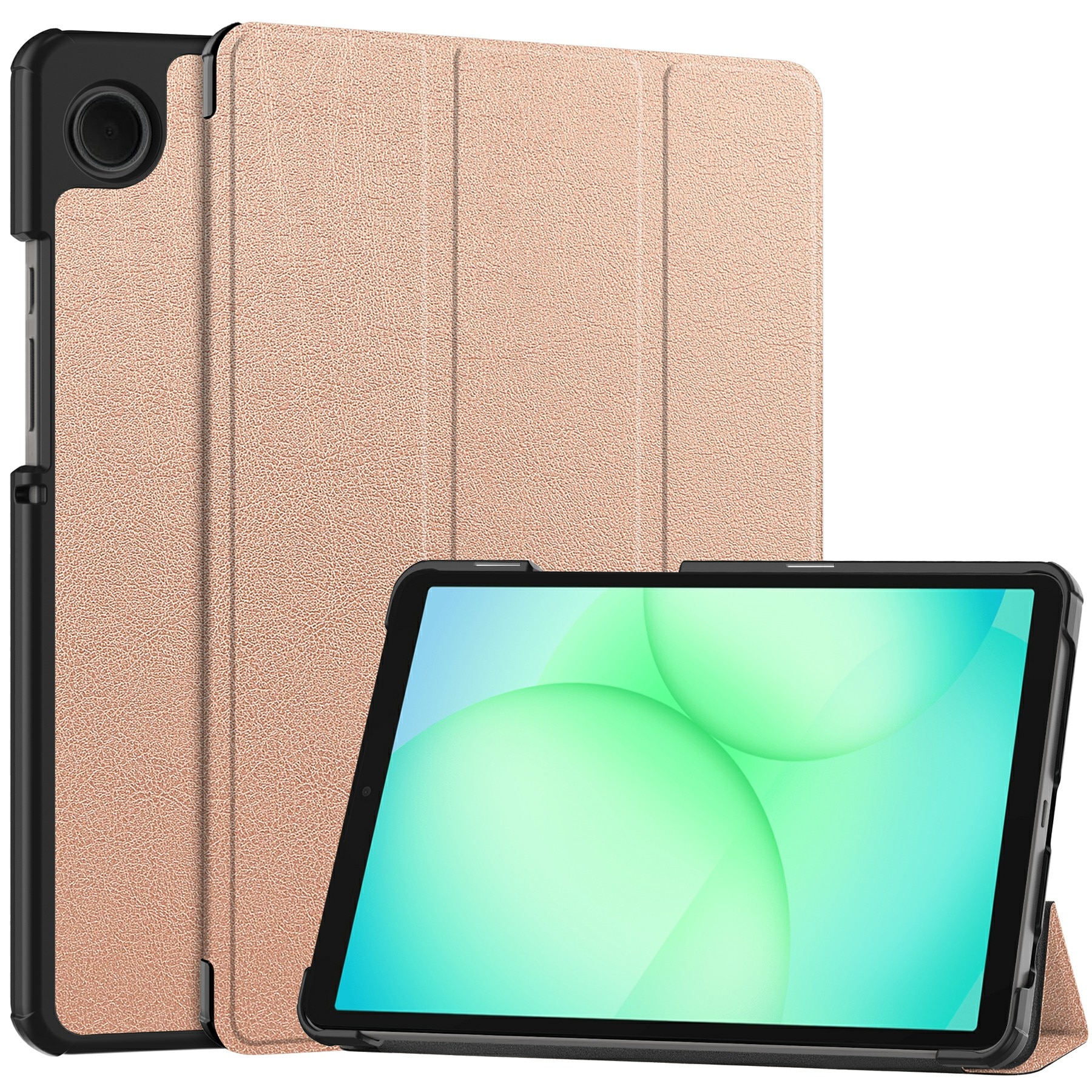 Kotelo Tri-fold Samsung Galaxy Tab A11 Ruusukulta