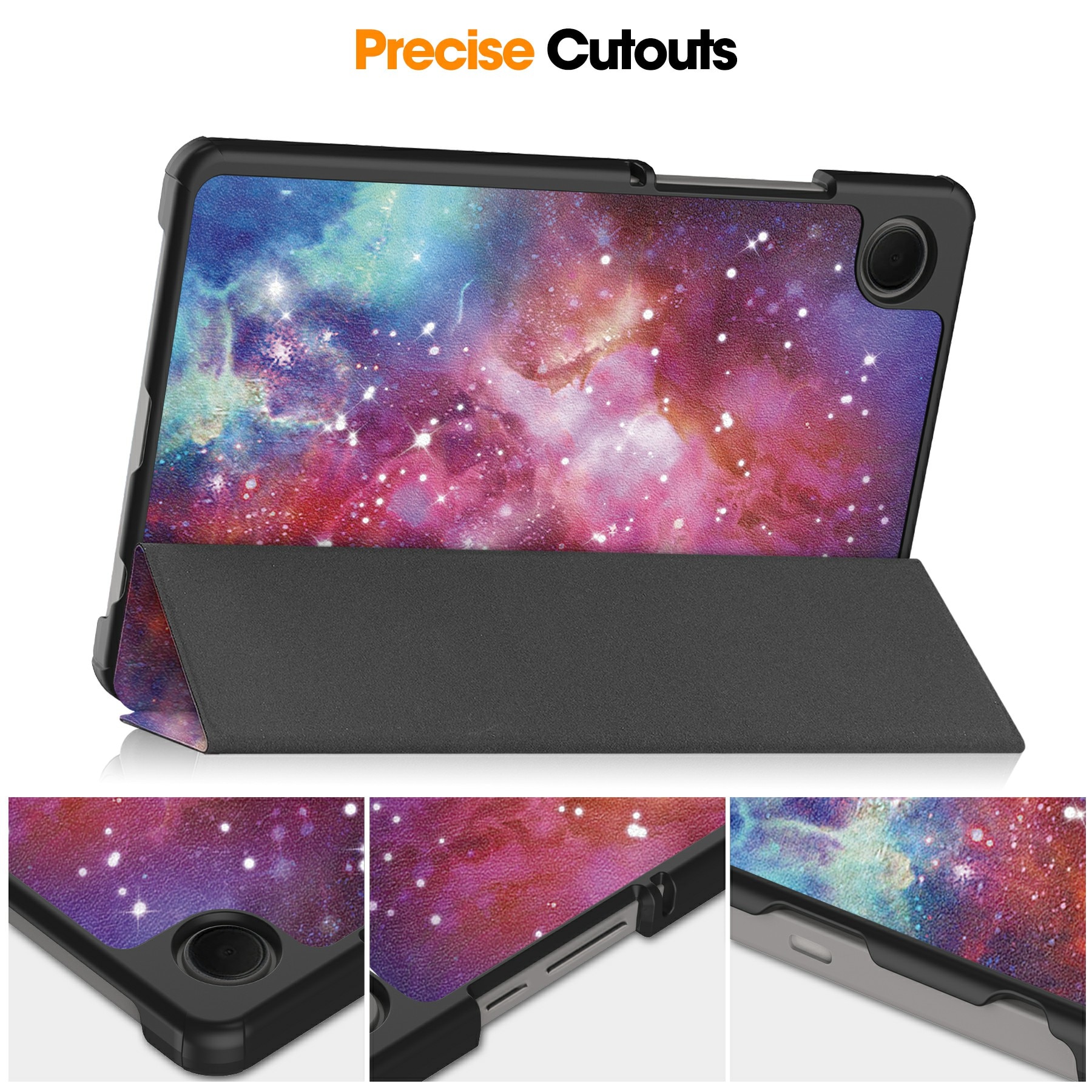 Kotelo Tri-fold Samsung Galaxy Tab A11 Ulkoavaruus