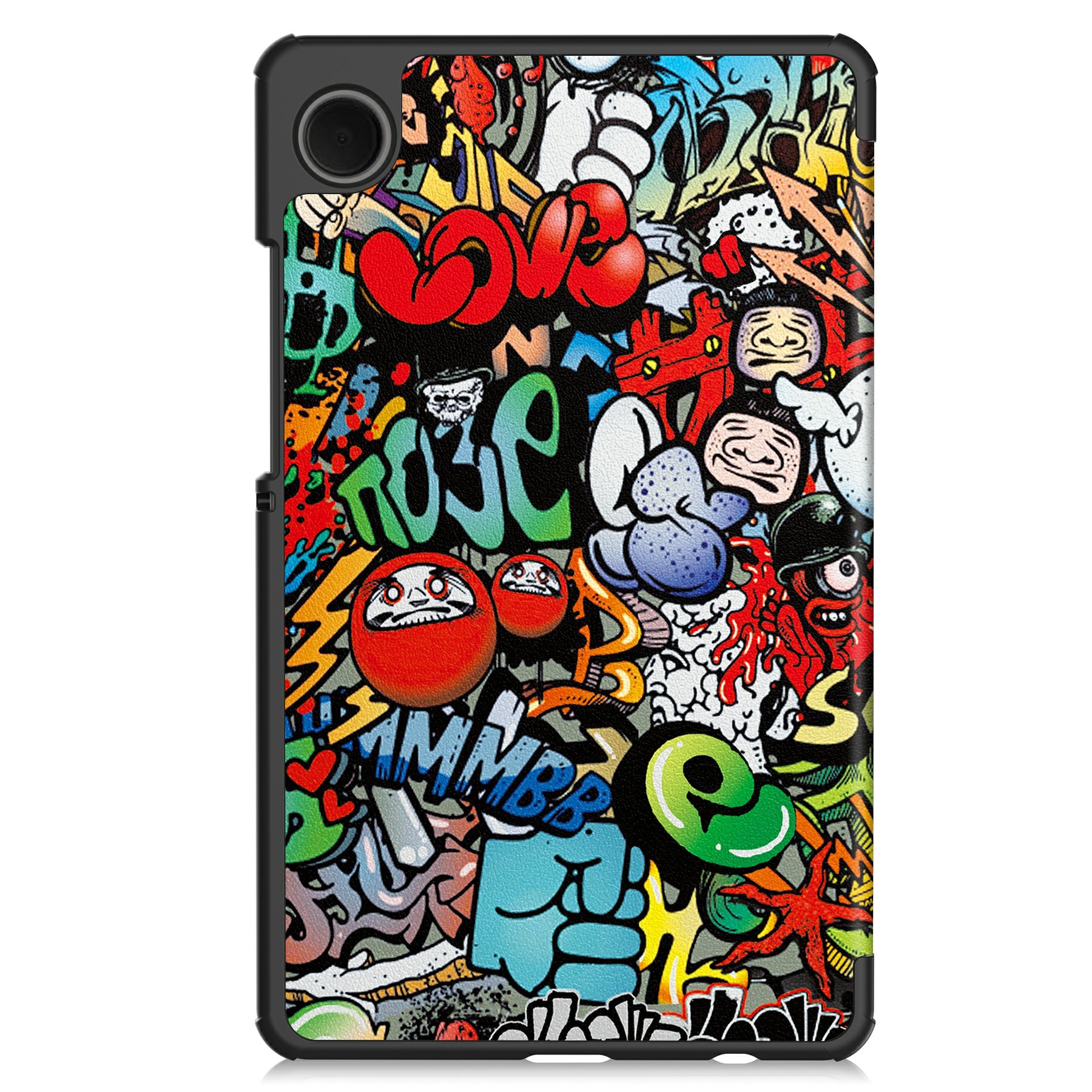Kotelo Tri-fold Samsung Galaxy Tab A11 Graffiti