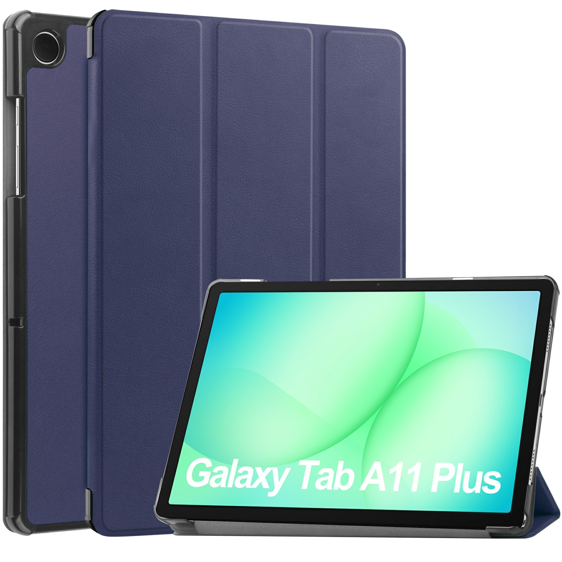 Kotelo Tri-fold Samsung Galaxy Tab A11 Plus Sininen