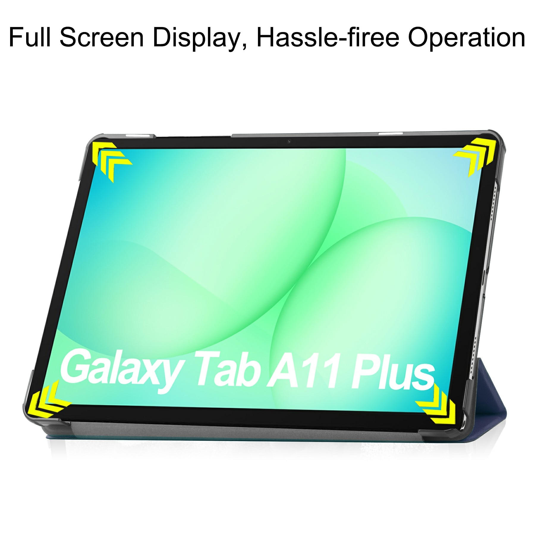 Kotelo Tri-fold Samsung Galaxy Tab A11 Plus Sininen