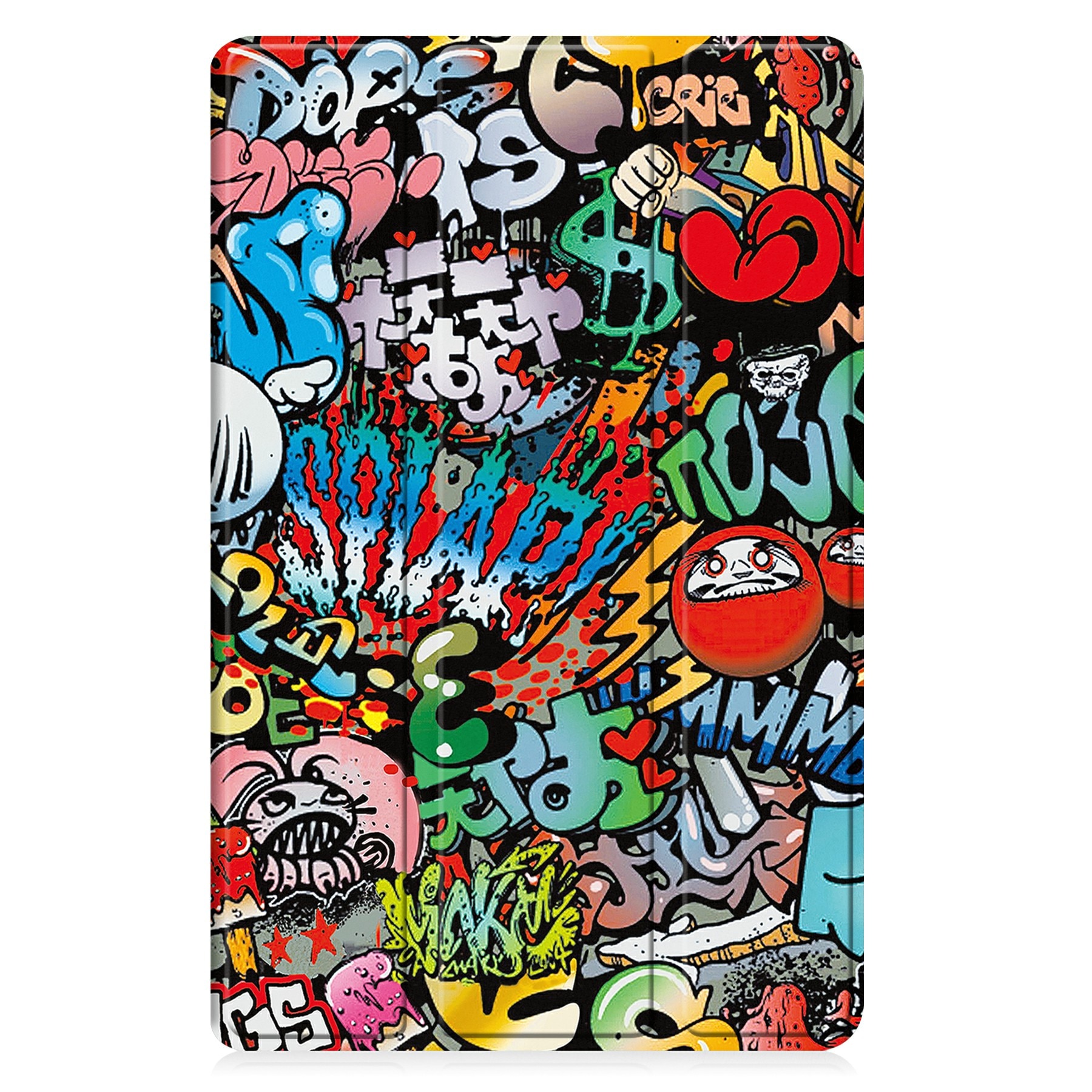 Kotelo Tri-fold Samsung Galaxy Tab A11 Plus Graffiti