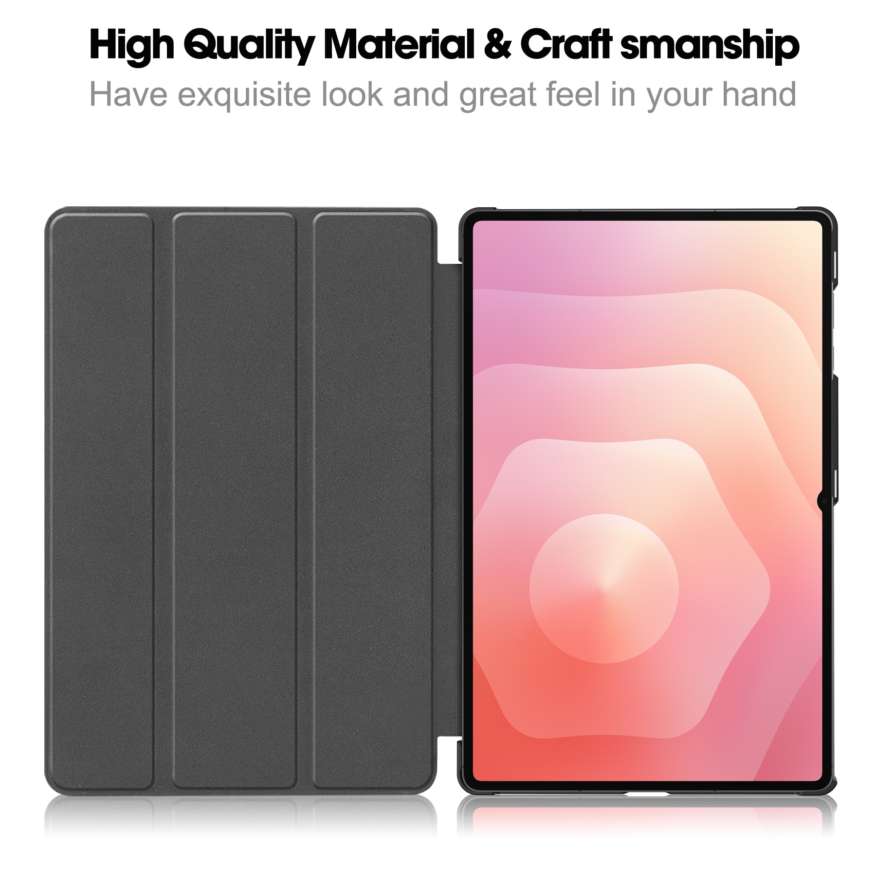 Kotelo Tri-fold Samsung Galaxy Tab S11 Ultra Musta
