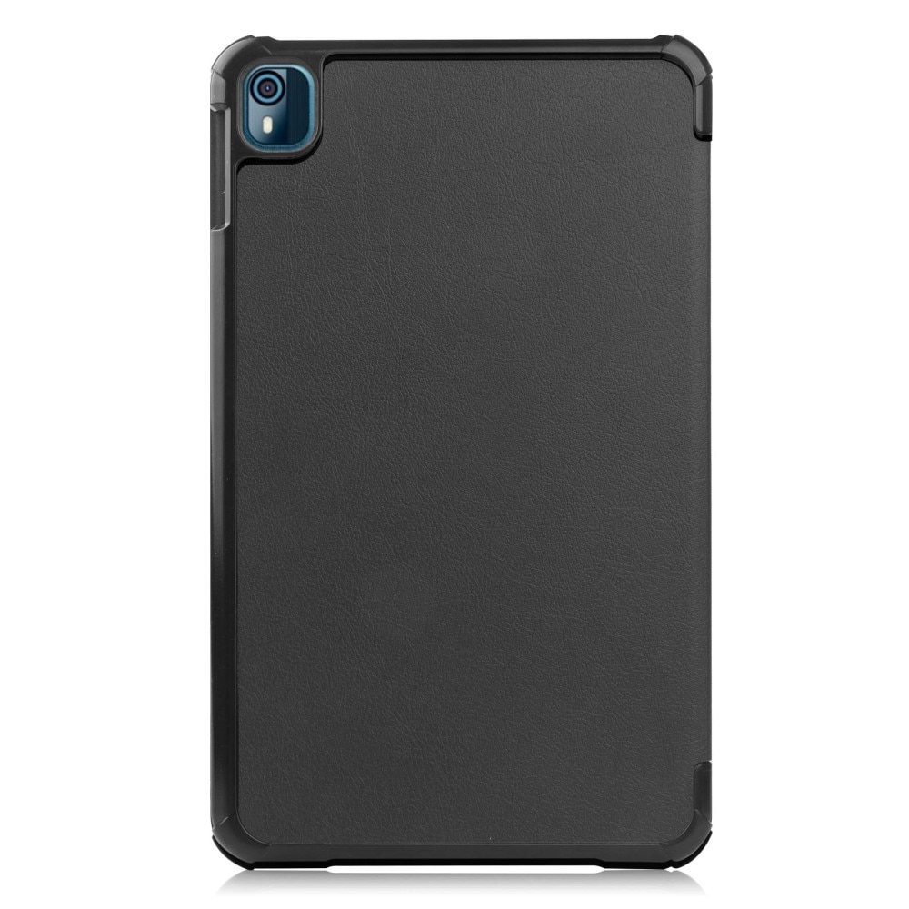 Kotelo Tri-fold  Nokia T10 Musta