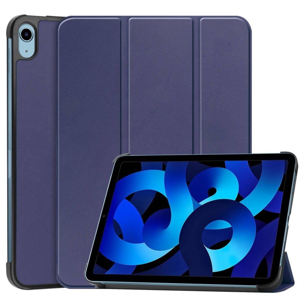 iPad 10.5 2022 (10th gen) Kotelo Tri-fold sininen