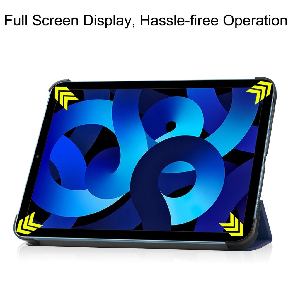iPad 10.9 10th Gen (2022) Kotelo Tri-fold sininen