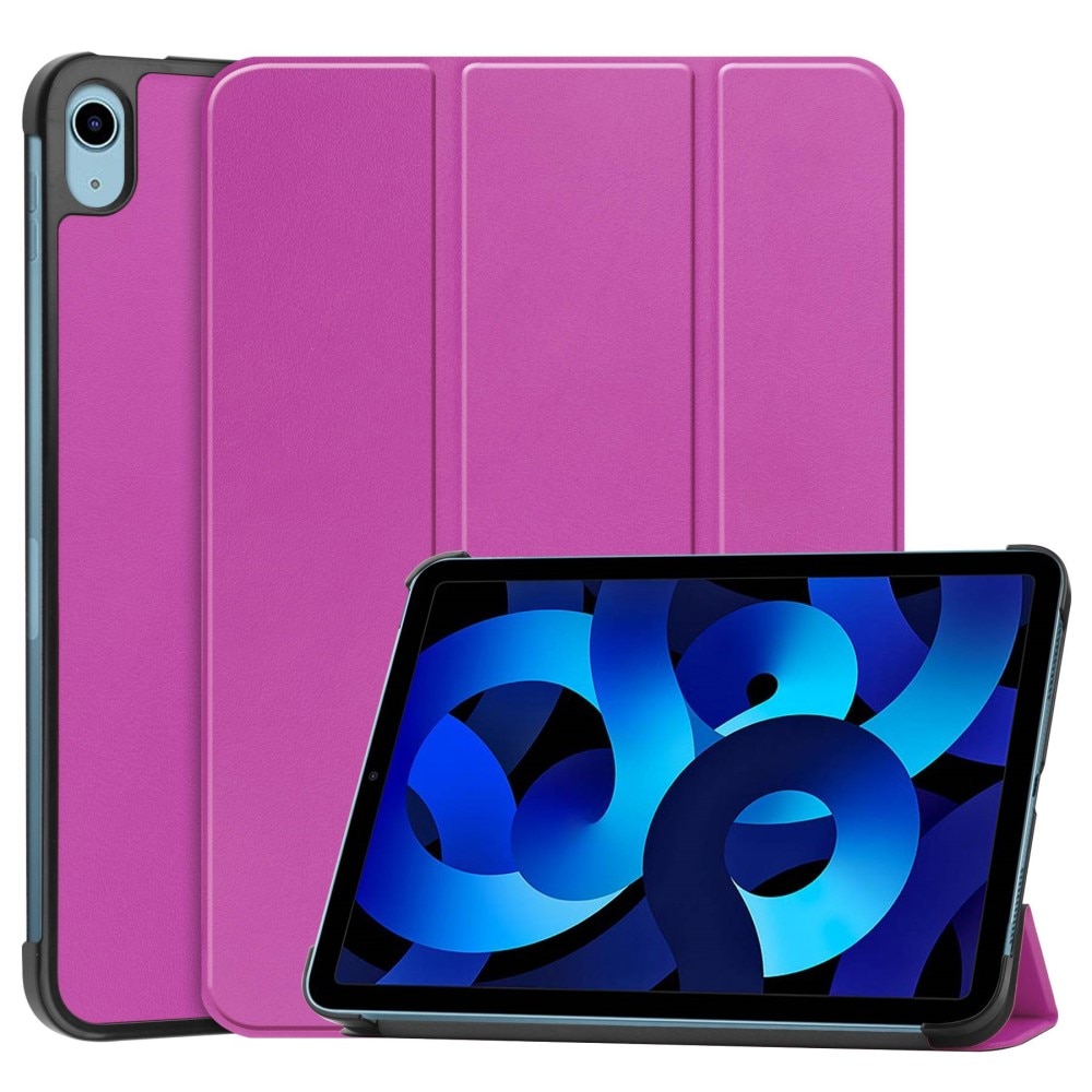 iPad 10.9 10th Gen (2022) Kotelo Tri-fold liila