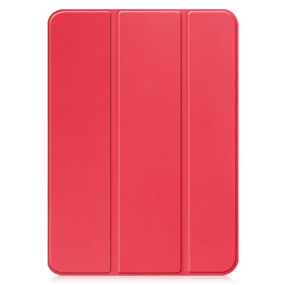 iPad 10.9 10th Gen (2022) Kotelo Tri-fold punainen