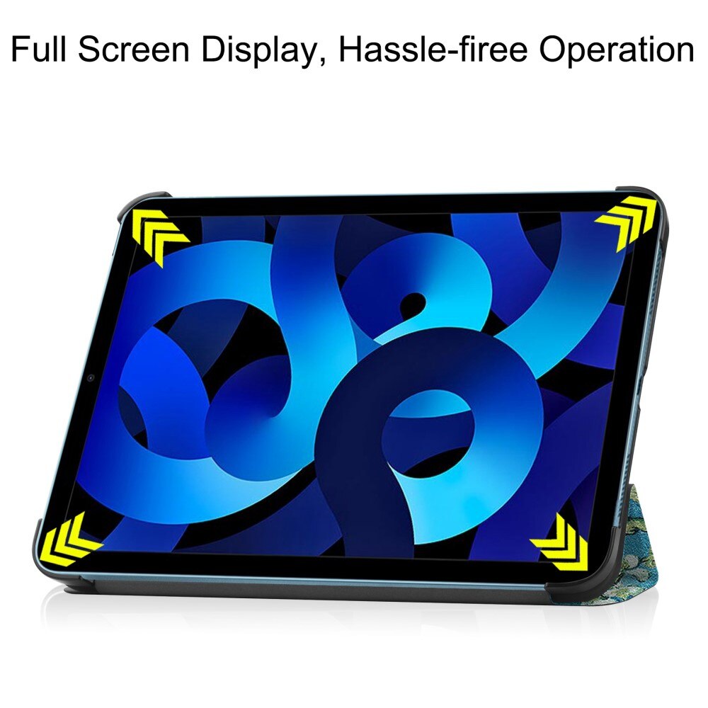Kotelo Tri-fold Apple iPad 10.9 10th Gen (2022) Monivärinen/kuvioitu