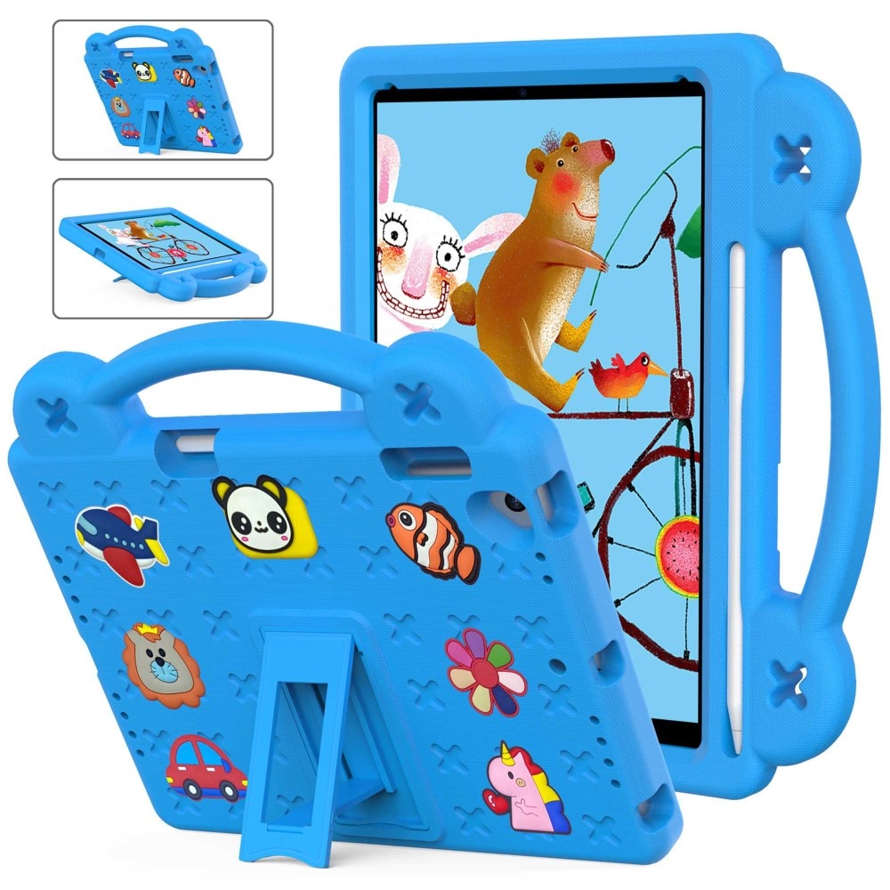 Iskunkestävä EVA kuori Kickstand iPad Air 2 9.7 (2014)sininen