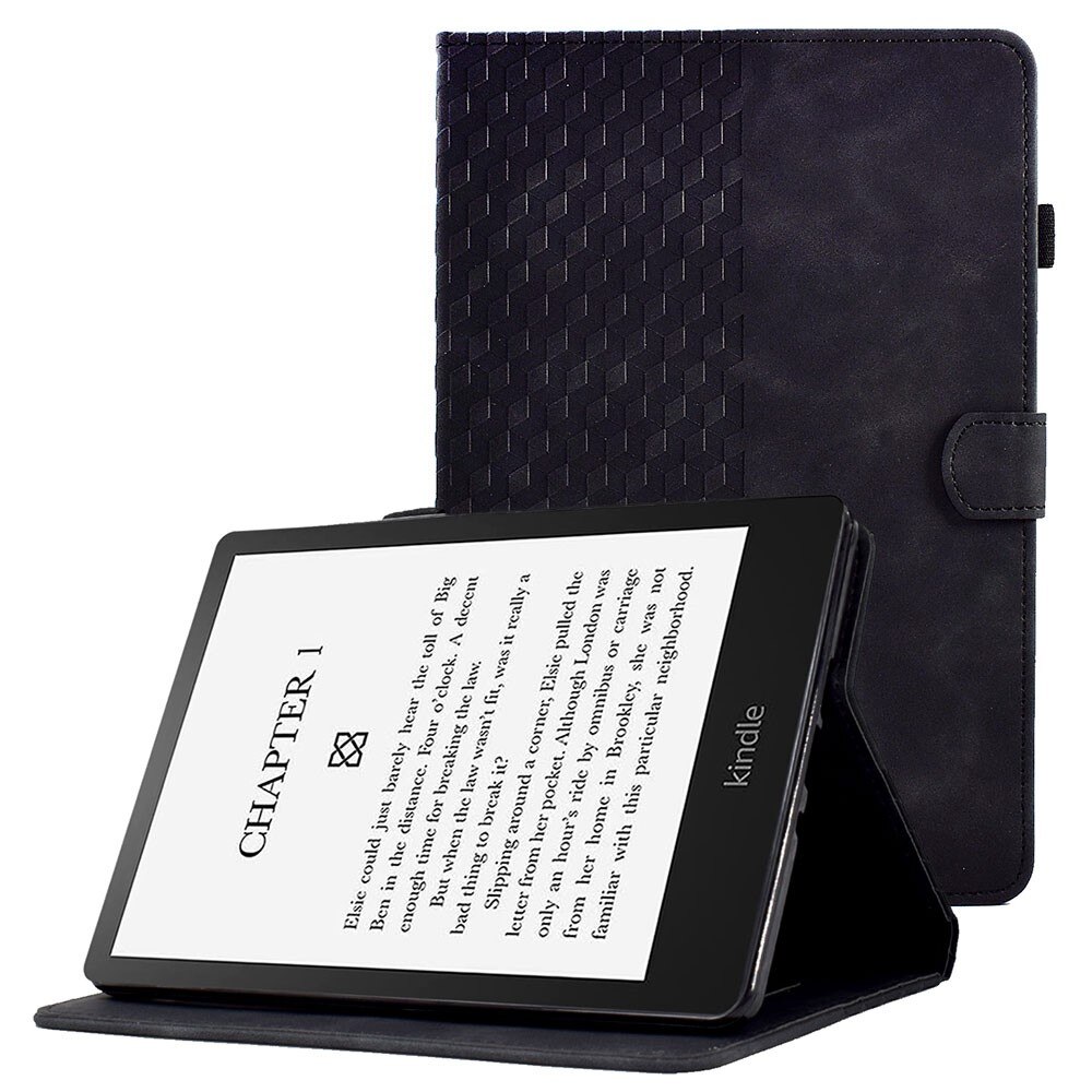 Amazon Kindle Paperwhite Signature Edition (2023) Case Cardslot Musta