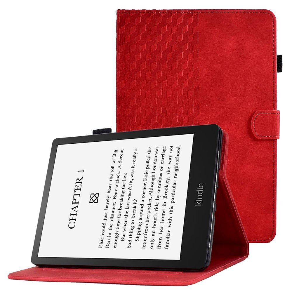 Amazon Kindle Paperwhite Signature Edition (2023) Case Cardslot punainen